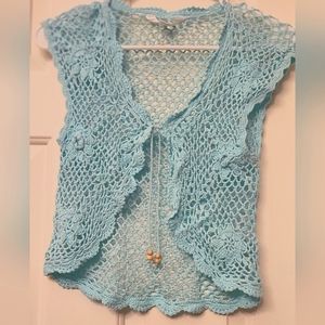 Crochet vest